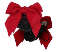 FOMIYES Retina per Chignon da Donna Fiocco, 2 Pezzi Copri Chignon Resistente per Personale Sanitario, Bancari e Cameriere, Accessorio Chioma Professionale per Uso Quotidiano e Occasioni