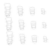 FOMIYES Retine Per Bottiglie Flebo Bianco 40 Pezzi, Rete Salina in Pp Resistente, Supporto Gocciolatoio Sospeso Per Uso Ospedaliero e Cliniche