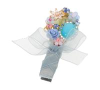 FOMIYES Rhinestone Bridal Hair Clips Vintage Palace Style Side Bow Barrette Handmade Sparkling For Weddings Bridesmaids Party Hairstyles