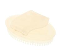 FOMIYES Salone Di Bellezza Con Spazzola Meridiana Strumento Massaggiatore Viso Spazzola Per Massaggio Da Bagno Massaggiatore Facciale Scrubber Corpo Esfoliante Gel Di Silice Transparent