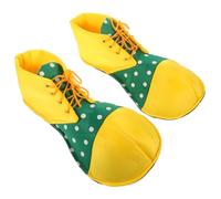 FOMIYES Scarpe Clown Media Unisex con Stringa Regolabile per Costume Halloween Adulti Design e Resistente per Feste Mascherate e