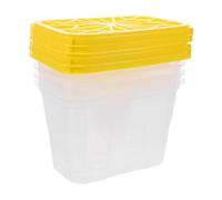 FOMIYES Scatola Assorbiumidità Riutilizzabile 4 Pezzi in Plastica Robusta, Contenitore Vuoto per Armadio, Scarpiere e Librerie, Soluzione Sostenibile per Assorbire Umidità in Ambienti