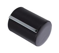 FOMIYES Scatola Portacravatte Cilindrica in PU Chiusura Magnetica Custodia Antirughe da Viaggio Compatta per Cravatte Formali Organizer Elegante per Accessori Uomo e Valigeria Viaggio