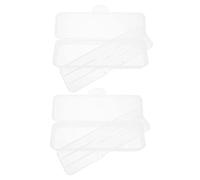 FOMIYES Scatola Portautensili Per Manicure 2 Pezzi Custodia Portautensili Per Nail Art in Plastica