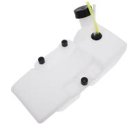 FOMIYES Serbatoio Benzina per Trapano Terra, Serbatoio Gas Petrol per Garden Multi Tool, Pe Bianco, per Auger e Macchine di Perforazione a Benzina 2 Tempi, per Piantare e Forare, Facile