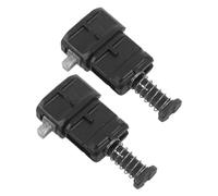FOMIYES Set 2 Fermagli in Metallo per Maniglia di Ricambio Valigia, Chiavistello a Molla Telescopico in Acciaio Inox, Accessori Ferramenta per Riparazione Bagagli da Viaggio