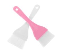 FOMIYES Set 2 Pennelli per Maschera Viso e Corpo, Testina Grande per Applicazione Uniforme, Spazzole per Beauty Routine Fai da Te, Applicatori per Fondotinta Liquido e Maschere Clay,