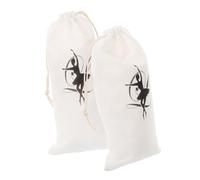 FOMIYES Set 2 Pezzi Sacche per Scarpe da Danza Resistenti e Pratiche Coulisse per Scarpette da Balletto per Lezioni di Danza e Viaggi