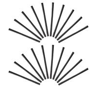 FOMIYES Set 25 Bastoncini di Carbone di Salice 5-7 MM per Disegno Artistico Carboncino per Schizzi Legno di Salice Cotone Strumenti per Disegnare a Carboncino per Artisti Professionisti