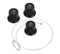 FOMIYES Set 4 Pezzi Lenti D’ingrandimento Per Riparazione Orologi Clip, Vetro Trasparente Resistente 5x 10x 15x, Strumento Professionale Per Orologiai, Gioiellieri e Lavori Di Precisione