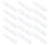 FOMIYES Set da 15 Astucci Portapenne Trasparenti in Acrilico, Scatole Vuote Compatte per Penne a Sfera, Espositore Leggero e Portatile per Ufficio, Scuola e Viaggio