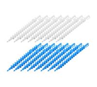 FOMIYES Set da 36 Pezzi Bigodini a Spirale 14mm per Permanente Chioma Naturali da Donna, Arricciacapelli in Plastica Riscaldamento Rapido, Kit Portatile per Styling Professionale