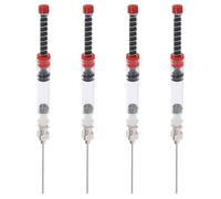 FOMIYES Set da 4 Dispositivi a Siringa per Assorbimento Inchiostro Penna Stilografica, Ausilio per Riempimento Convertitore 3.4 e 2.6 Mm, Accessori per Ricarica Inchiostro Bottiglia,