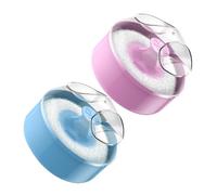 FOMIYES Set Di 2 Contenitori Per Il Trucco Round Puff Comodi E Delicati Sulla Pelle Del Bambino.