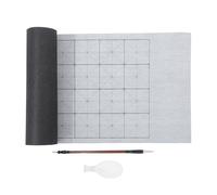 FOMIYES Set Pennelli di Calligrafia e Tessuto per Scrittura ad Acqua in Materiale Non Tessuto e Plastico, Kit Portatile per Esercizi Quotidiani e Principianti