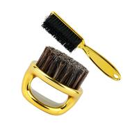 FOMIYES Spazzola Per Capelli Per Barbiere Set Di Spazzole Per Pulizia Detergente Per Spazzole Design Ergonomico Setole Morbide Per Cura Dei Capelli e Barba