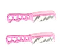 FOMIYES Spazzola Per Parrucca Antistatica Per Bambole, Set 2 Pezzi Rosa, Compatta e Portatile, Accessorio Per Cura Chioma Di Parrucche Sintetiche, Per Uso Personale e Saloni