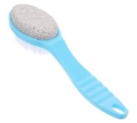 FOMIYES Spazzola Per Piedi Pietra Pomice Doppio Lato Scrub Esfoliante Per Rimozione Morta Strumento Per Pedicure Leggera e Portatile Naturale