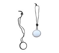 FOMIYES Specchi Subacquei Regolabili a 360° con Corda, Set da 2 Pezzi per Immersioni in Grotta e Accessori Barca, Specchio Rotondo Portatile per Attrezzatura Immersioni Subacquee