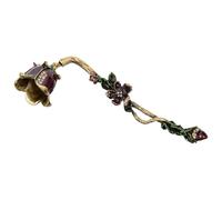 FOMIYES Spegnicandele Vintage Fiore Decorativo, Accessorio per Candele Profumate e Aromaterapia, per Candele Natalizie e tè