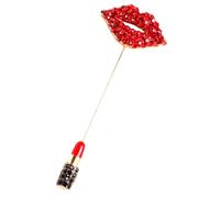 FOMIYES Spilla olio rosse Pin percorsi di bellezza spilla decorativa per cappello a da donna a per o da pin donna a in metallo a di strass