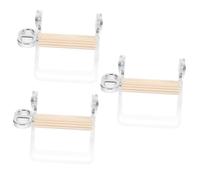 FOMIYES Spremi-dentifricio in Plastica Da 3 Pezzi Per Una Distribuzione Precisa Chiave Salva-dentifricio in Materiale Abs Pet Robusto Facile Da Usare in Bagno