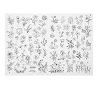 FOMIYES Stabilizzatore Solubile in Acqua per Ricamo Foglio Stabilizzatori Decorativi per Cucito Supporto per Tessuti Come Magliette Borse e Cappellini Strumenti per Progetti di Ricamo Fai