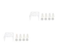 FOMIYES Stampo Per Rossetto Fai Da Te in Silicone 12,1 Mm, Set 9 Pezzi Anelli e Porta Rossetto, Strumento Per La Creazione Di Balsami Labbra Personalizzati, Per Regali e Uso Professionale e Personale