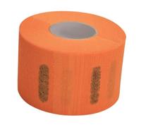FOMIYES Strisce Usa e Getta per Collo Parrucchiere in Carta Arancione Protezione Colore e Frammenti Capelli Fascia Elastica per Salone Professionale
