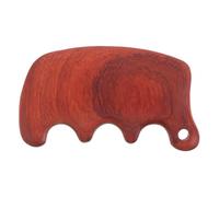FOMIYES Strumento Per Massaggio Terapeutico in Legno: Tavola Massaggiante Gua Sha in Legno Con Bordo Smerlato Per Scolpire La Pelle Del Collo, Delle, Della Vita, Dei Polpacci, Delle