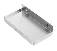 FOMIYES Supporto da Parete per Smartphone e Porta Salviette Bagno in Acciaio Inox Autoadesivo, Piccolo Scaffale Galleggiante Resistente per Cellulare, Mensola Bagno Senza Fori per Pareti