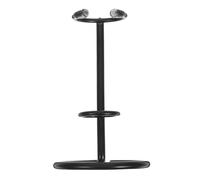 FOMIYES Supporto Espositivo in Ferro per Bacchette Magiche e Cristalli Piccolo Stand Portatile per Display di Colonne Pietre Energetiche Base Robusta per Decorazione Casa e Camera