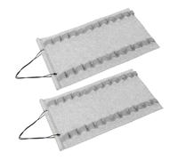 FOMIYES Supporto Espositore da Parete per Cinture Arti Marziali in Feltro Porta Cinture da Karate e Taekwondo 2 Pezzi Organizer Salvaspazio per Palestra e Sala Sportiva