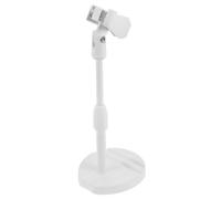 FOMIYES Supporto Per Luce Uv Unghie Rotazione 360°, Mini Supporto Portatile Per Lampada Da Terrario, Clip Morsetto Per Lampada Di Polimerizzazione Per Nail Art Professionale e Uso Domestico, Bianco