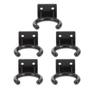 FOMIYES Supporto per Microfoni 5 Pezzi Gancio da 33mm, Adattatore per Clip Microfono da Tavolo, Installazione Facile per Studi di Registrazione, Trasmissione e Karaoke, Design Compatto