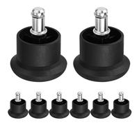 FOMIYES Tappetini per Piedi Sedia a Rotelle 10 Pezzi Antigraffio Spina Fissa per Mobili da Ufficio Protezione Pavimenti in Legno Silenziosa e Durevole