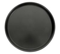 FOMIYES Teglia per Pizza Rotonda Antiaderente in Lega di Alluminio 12 Pollici, Tortiera Resistente a 230°c per Forno, Vassoio per Verdure da Cucina Facile da Pulire senza Deformazioni