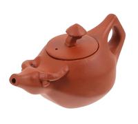 FOMIYES Teiera Cinese in Argilla Viola Piccola Infusore, Bollitore per Tè Sfuso e Bustine, Teiera Domestica Ergonomica per Uso Quotidiano in Ufficio e Sala da Tè Vintage