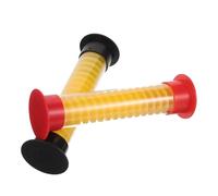 FOMIYES Timer a Clessidra 5 Secondi Suono, Set 2 Pezzi Clessidre 13 Cm Rosso e Nero, Accessorio per Giochi da Tavolo e Arredamento Casa, Timer Creativo per Feste e Giochi di Gruppo