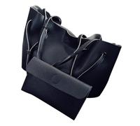 FOMIYES Tote Retrò PU con Piccola Cosmetica Tracolla e Versatile per Formali