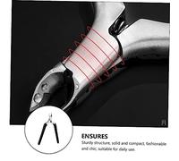 FOMIYES Tronchesino Cuticole in Acciaio Inossidabile Opaco Precisione e Resistenza per Rimozione Pellicine Unghie Mani Strumento per Manicure e Pedicure
