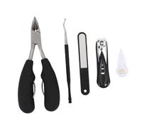 FOMIYES Unghie Di Tagliaunghie Strumenti Per Manicure e Pedicure Realizzati in Acciaio Inossidabile Resistente e Antiruggine Per Tagliare Unghie in Modo Rapido e Semplice Portatile Custodi