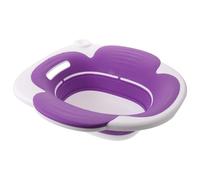 FOMIYES Vasca da bagno semicupia portatile in silicone con parete interna curva, ideale per anziani il recupero post-parto in bagni di appartamento