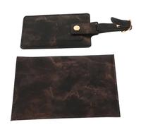 FOMIYES Viaggio Porta Passaporto in Pu Con Motivo Marmo Leggero e Multifunzione Con Targhetta Bagaglio Elegante Per Donne Accessorio Pratico e Portatile Per Viaggiatore