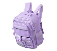 FOMIYES Zaino Scuola Ragazza Grande Capacità in Resistente Ergonomico con Spallacci Imbottiti e Scomparti Zaino alla Moda per Studenti Elementari e Medie