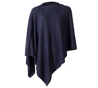 Fomolom Classic Sciarpa Pashmina, Blu Mare, Taglia Unica Donna