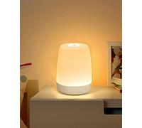 FOMYHEARD Lampada da Notte per Bambini per la Camera, Lampada da Comodino a LED Touch Dimmerabile con Modalità Calda e 256 Cambia Colore, USB Ricaricabile Notturna per Adulti con Timer