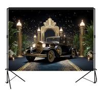 Fondale auto Gatsby Gangster anni '20 2,1 x 1,5 m