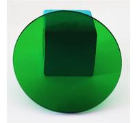 Fondale fotografico rotondo in acrilico trasparente for gioielli, cosmetici, trucco, servizi fotografici, espositore for prodotti, spesso 3 mm/0,12 pollici(Green,Dia15cm/5.9in)
