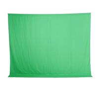 Fondale Green Screen Grande, professionale, per lo streaming di fotografia e video, in poliestere e cotone, 3x2,5 m